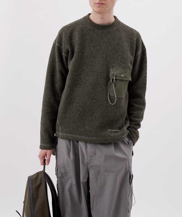 And Wander - Re Wool JQ Crew Neck