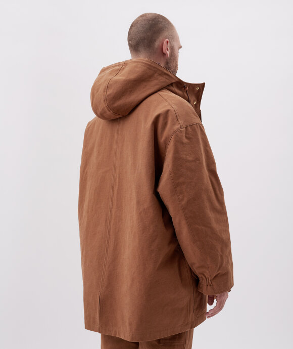 Auralee - Washed Heavy Canvas Liner Coat