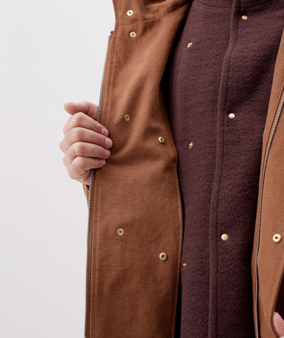 Auralee - Washed Heavy Canvas Liner Coat