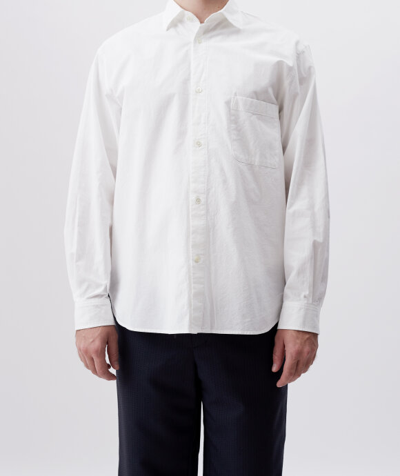 Blue Blue Japan - WOVEN ANTIQUE CLOTH LS SHIRT