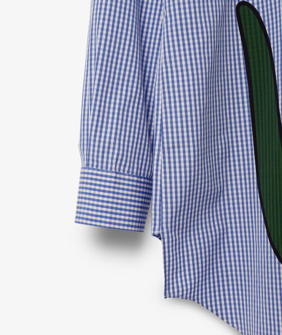 COMME des GARÇONS SHIRT - Men's Checkered LACOSTE Shirt
