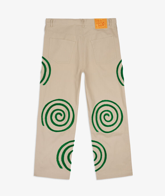 Brain Dead - BD Swirls Twill Pant