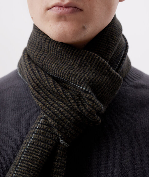 Margaret Howell - Oversized Glencheck Scarf