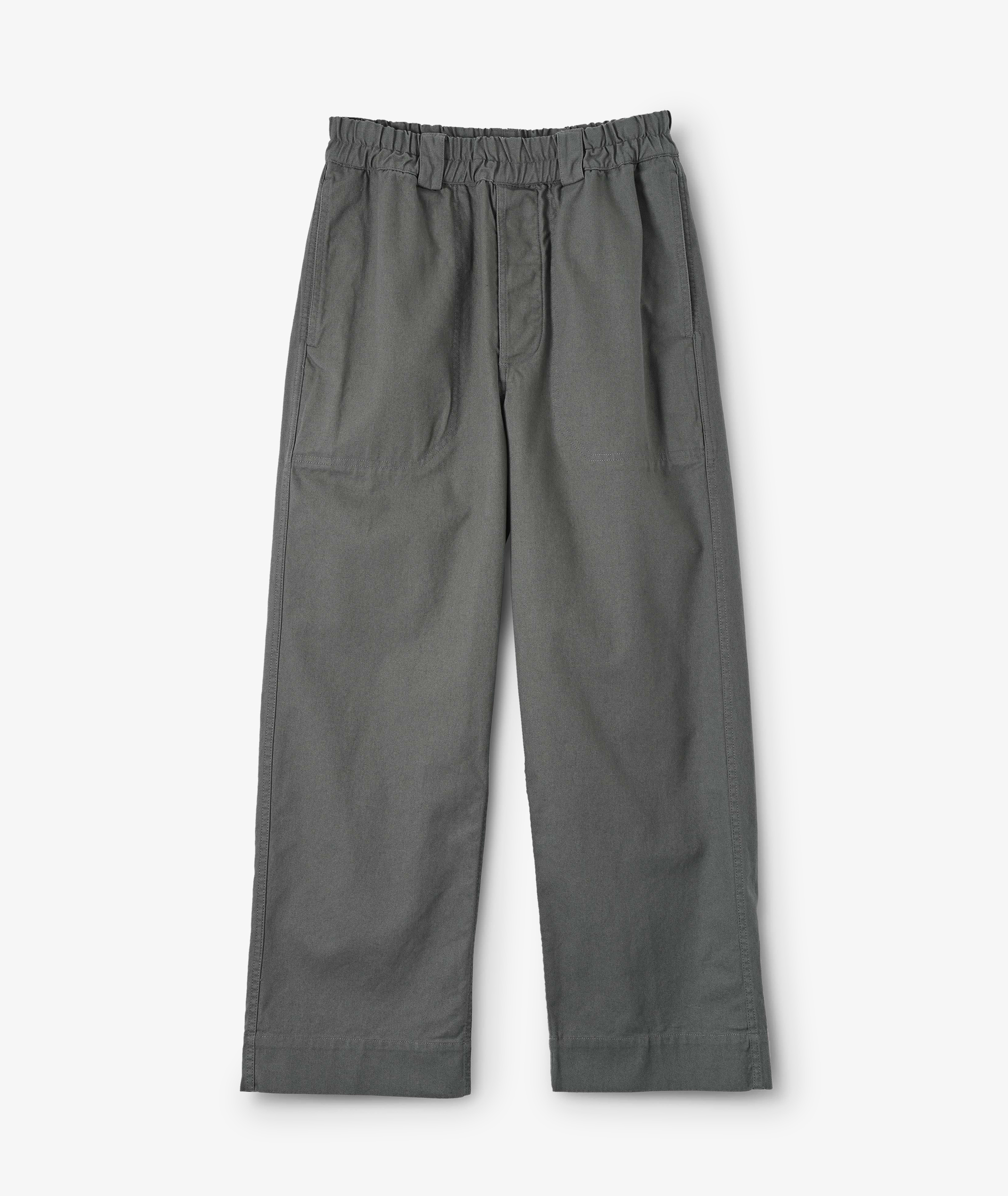 Norse Store  Shipping Worldwide - Margaret Howell MHL Zip Pocket Jogger -  Worn Green
