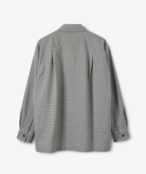 Margaret Howell - TWO POCKET SHIRT 2 COLOUR GINGHAM