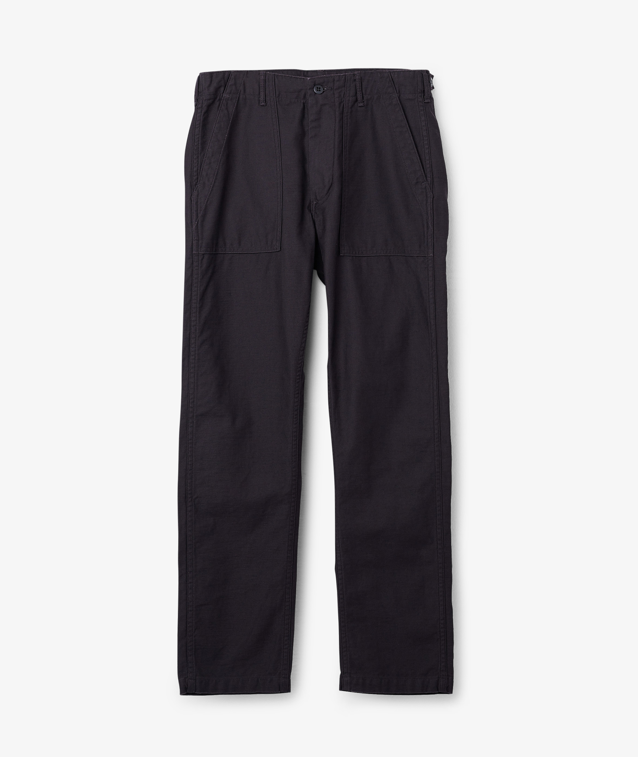 Norse Store | Shipping Worldwide - orSlow SLIM FIT FATIGUE PANTS - Black