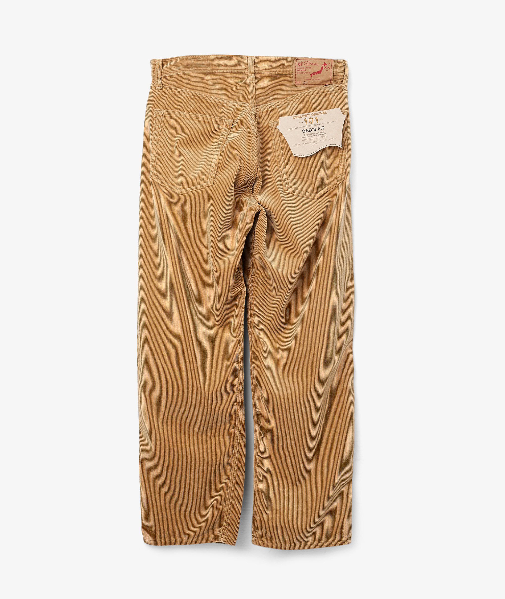 Norse Store | Shipping Worldwide - orSlow 101 DAD'S FIT CORDUROY PANTS ...
