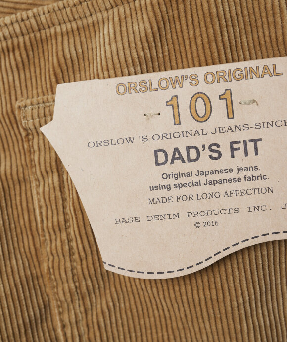 orSlow - 101 DAD'S FIT CORDUROY PANTS