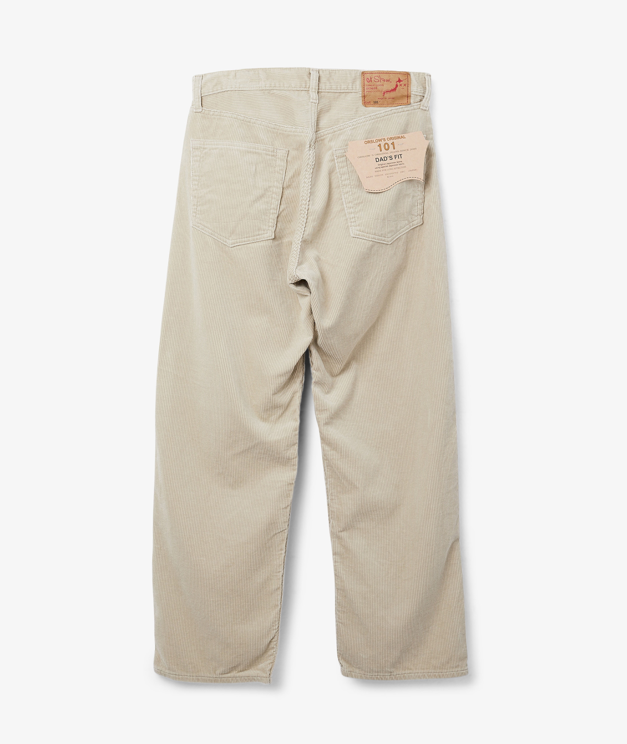 Norse Store | Shipping Worldwide - orSlow 101 DAD'S FIT CORDUROY PANTS ...