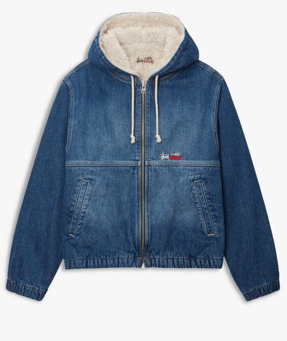 Stüssy - Denim Sherpa Work Jacket