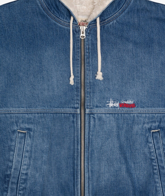Stüssy - Denim Sherpa Work Jacket