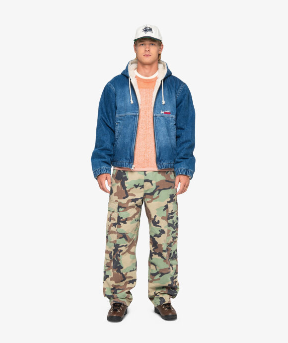 Stüssy - Denim Sherpa Work Jacket
