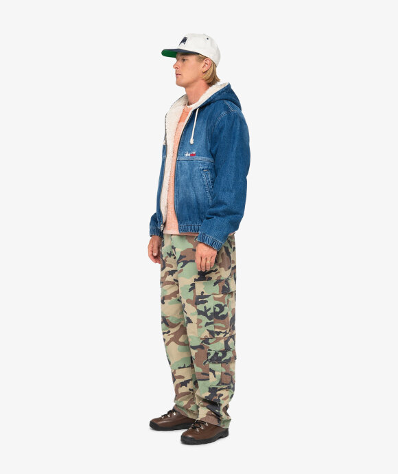 Stüssy - Denim Sherpa Work Jacket