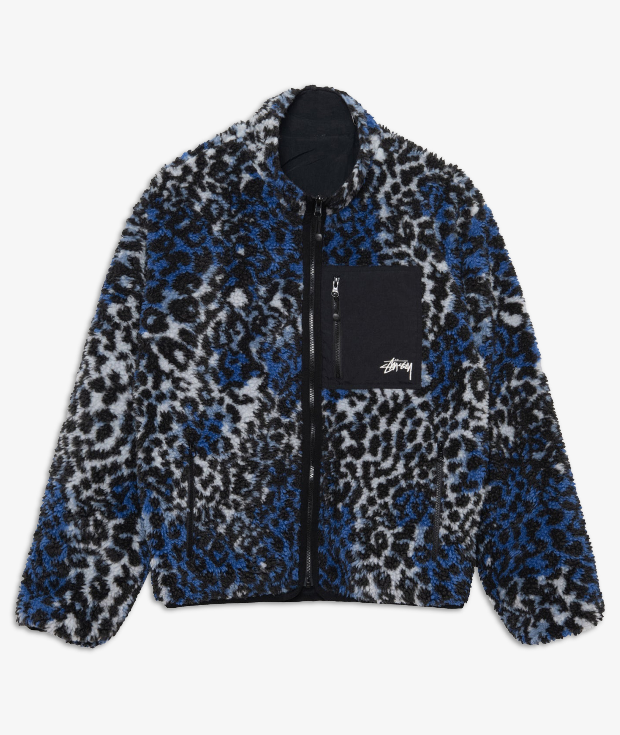 Stussy reverse sherpa jacket clearance