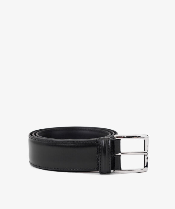 Anderson's - Classic Leather Belt - SQUARE BUCKLE