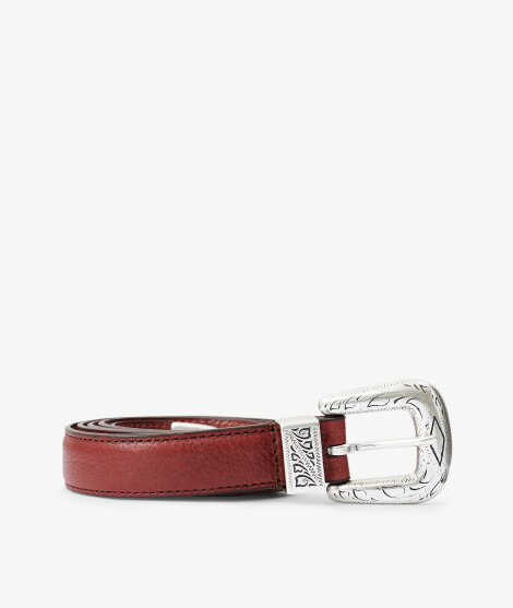 Anderson's - Slim Buckled Leather Belt