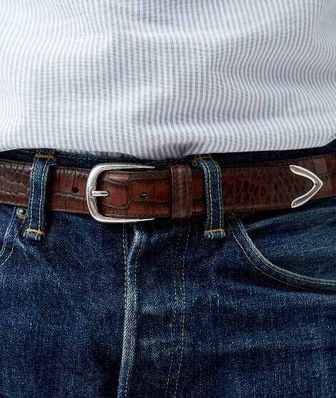 Anderson's - Textured Leather Belt
