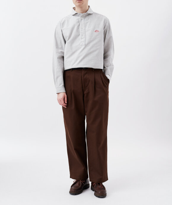 Danton - Tuck Belted Pants