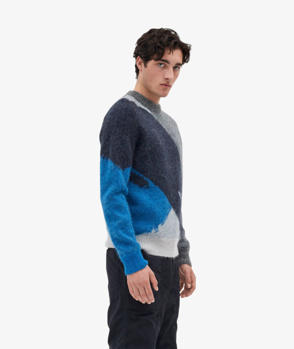 Norse Projects - Arild Alpaca Mohair Jacquard Sweater
