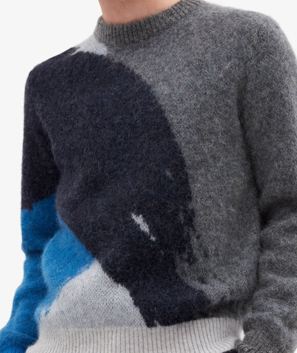Norse Projects - Arild Alpaca Mohair Jacquard Sweater