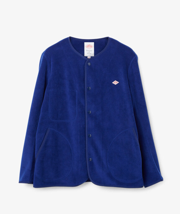 Danton - Collarless Fleece Jacket