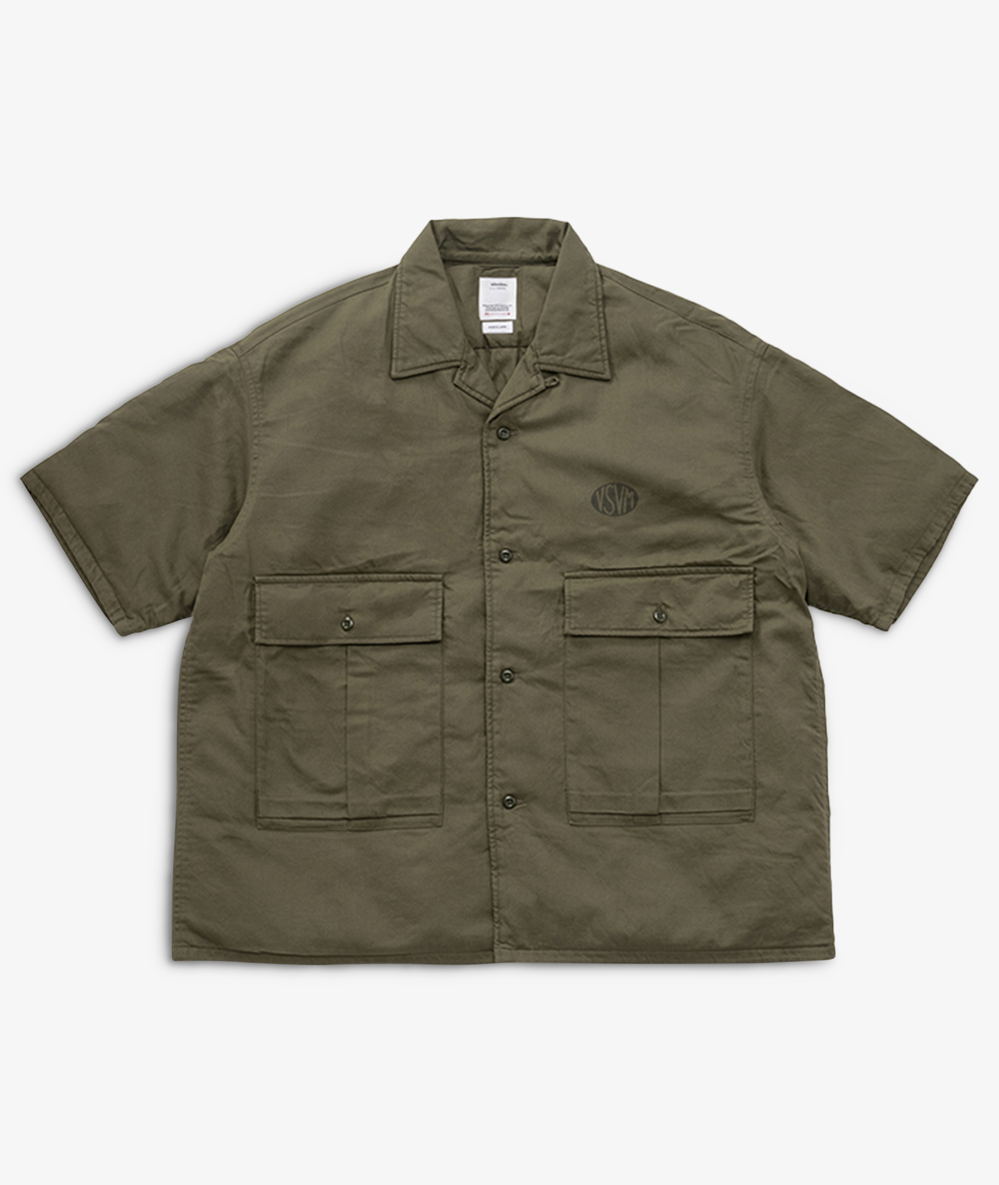 Norse Store | Shipping Worldwide - Visvim CORNET DOWN SHIRT S/S - Olive