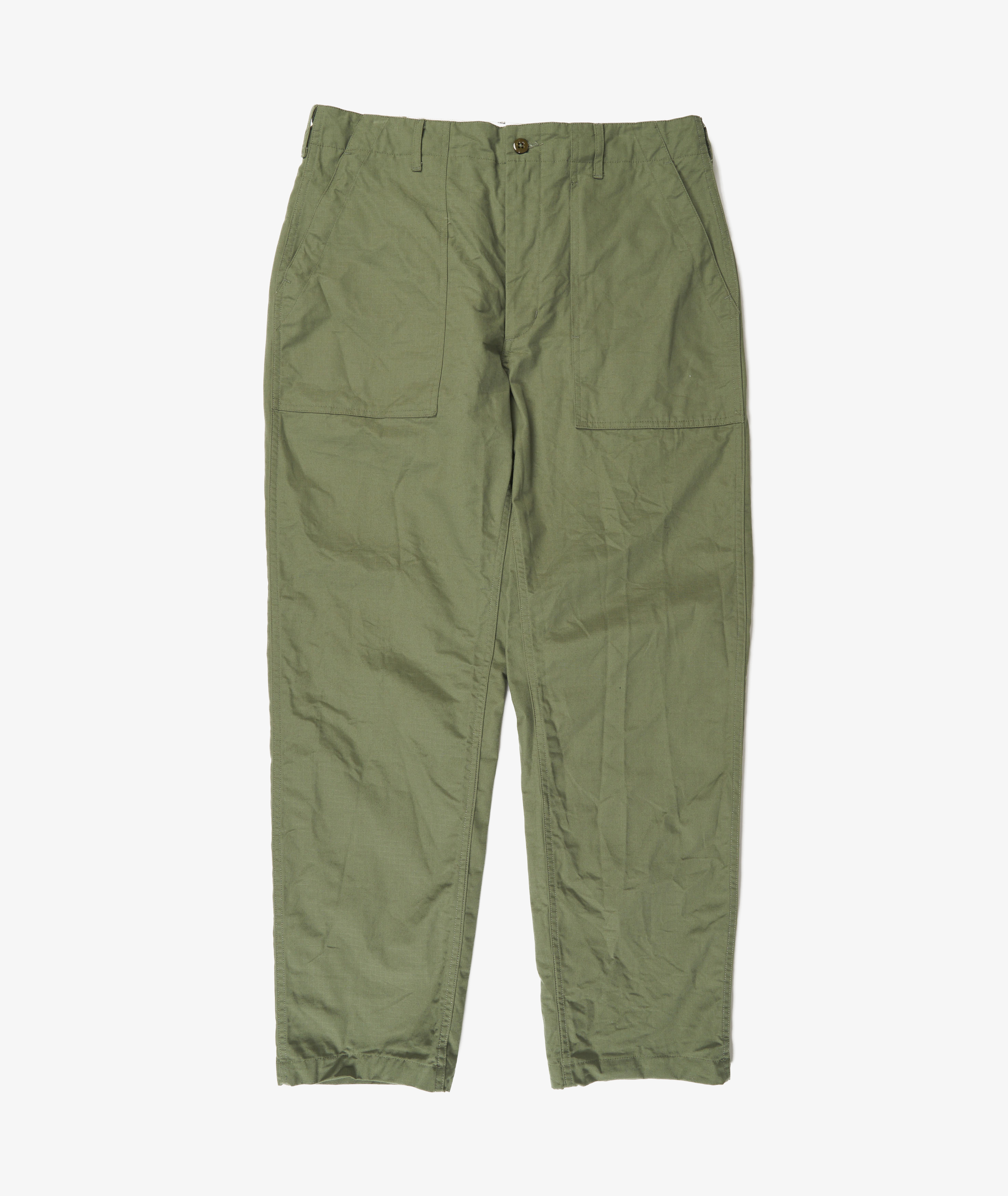 Norse Store  Shipping Worldwide - Engineered Garments Ripstop Fatigue Pant  - Olive