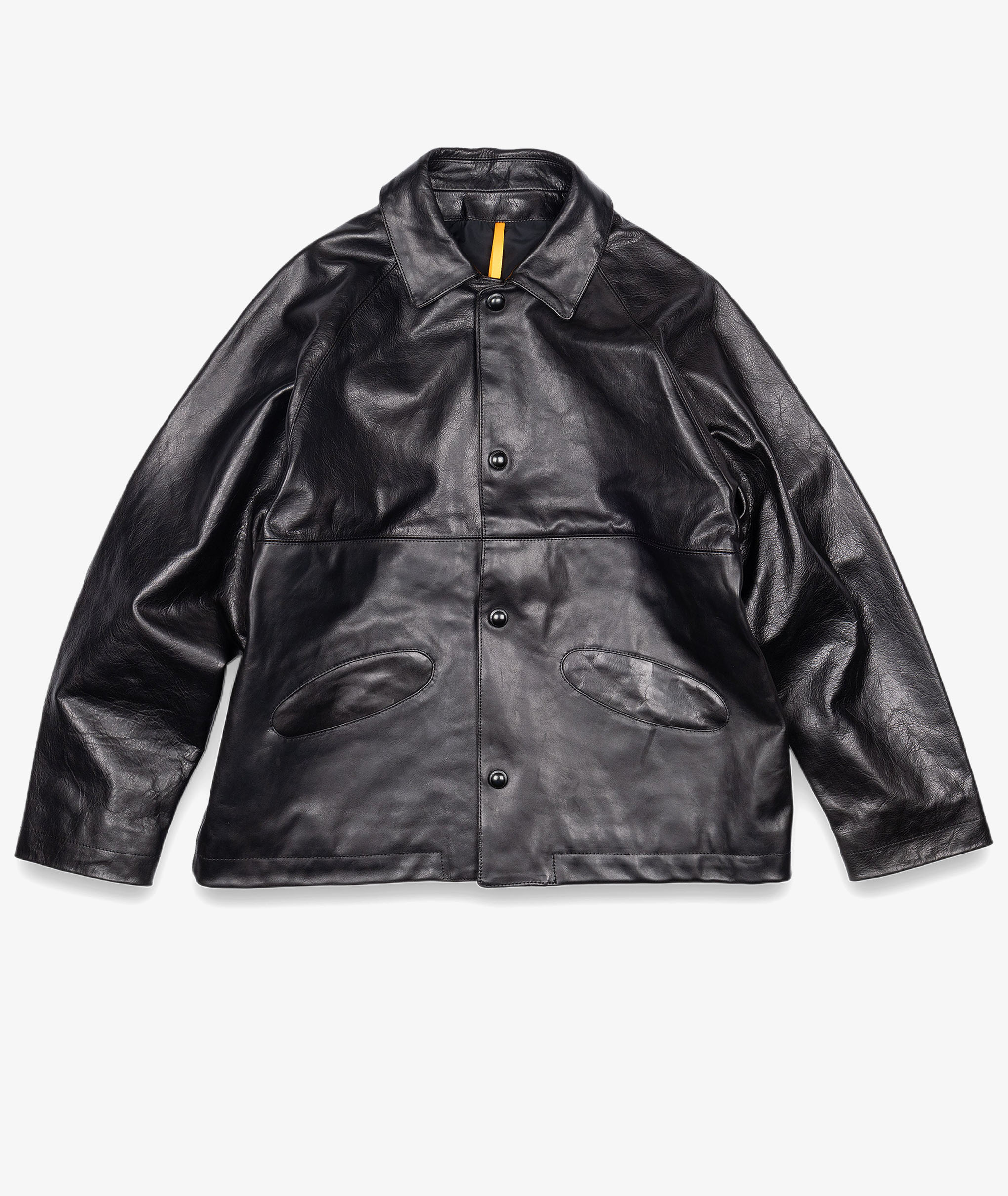 Norse Store Shipping Worldwide MAN TLE R15 LEATHER 3 Black Hide