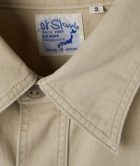 orSlow - Cotton Twill Vintage Fit Work Shirt