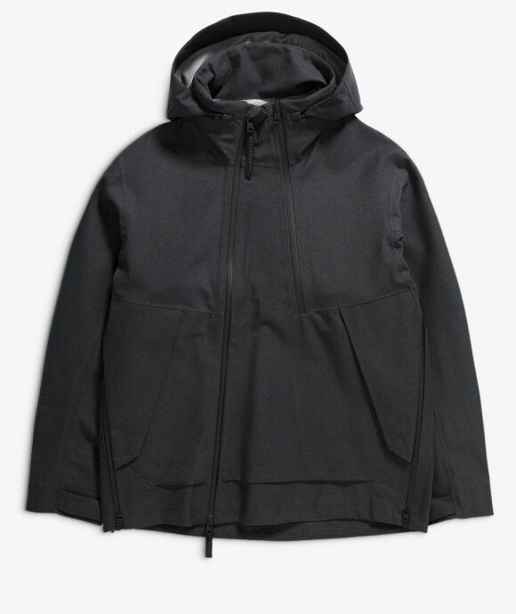 Norse Projects - Textured Twill Gore-Tex 3L Stand Collar Jacket