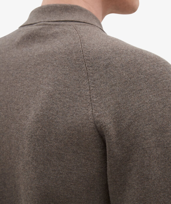 Norse Projects - Bjarne Merino Cotton Milano Full Zip Jacket
