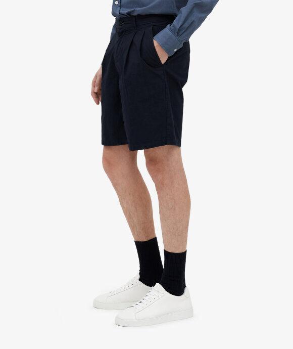 Norse Projects - Benn Relaxed Typewriter Pleated Short