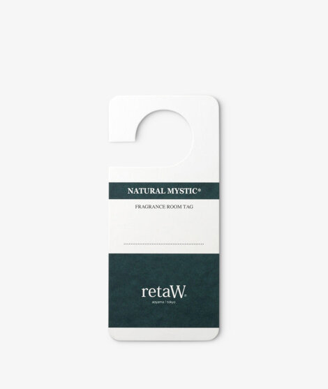 retaW - room tag NATURAL MYSTIC