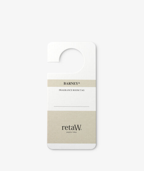 retaW - room tag BARNEY