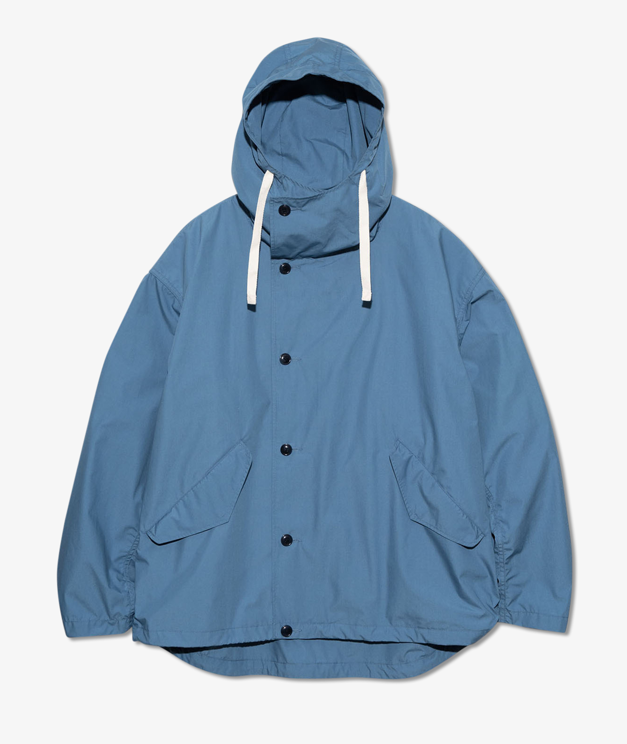 Norse Store | Shipping Worldwide - nanamica Hooded Jacket - Sax