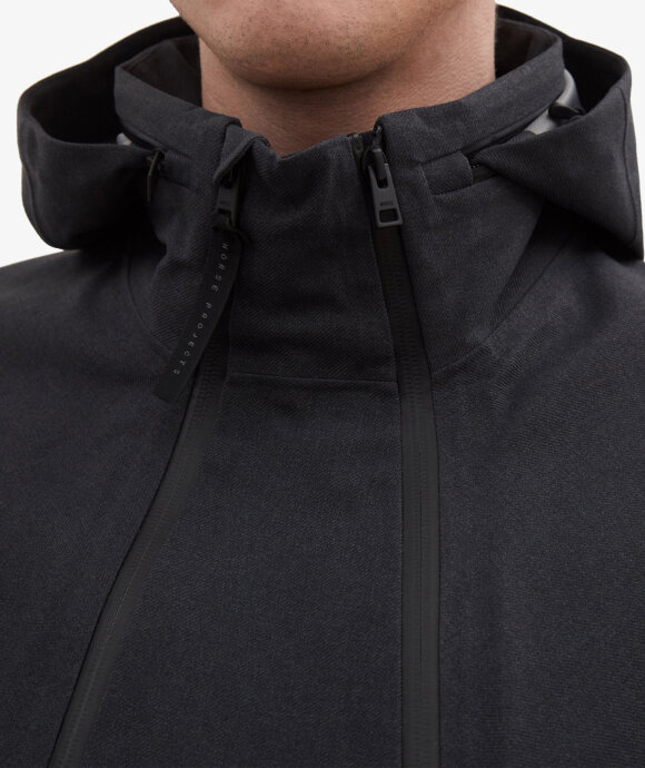 Norse Projects - Textured Twill Gore-Tex 3L Stand Collar Jacket