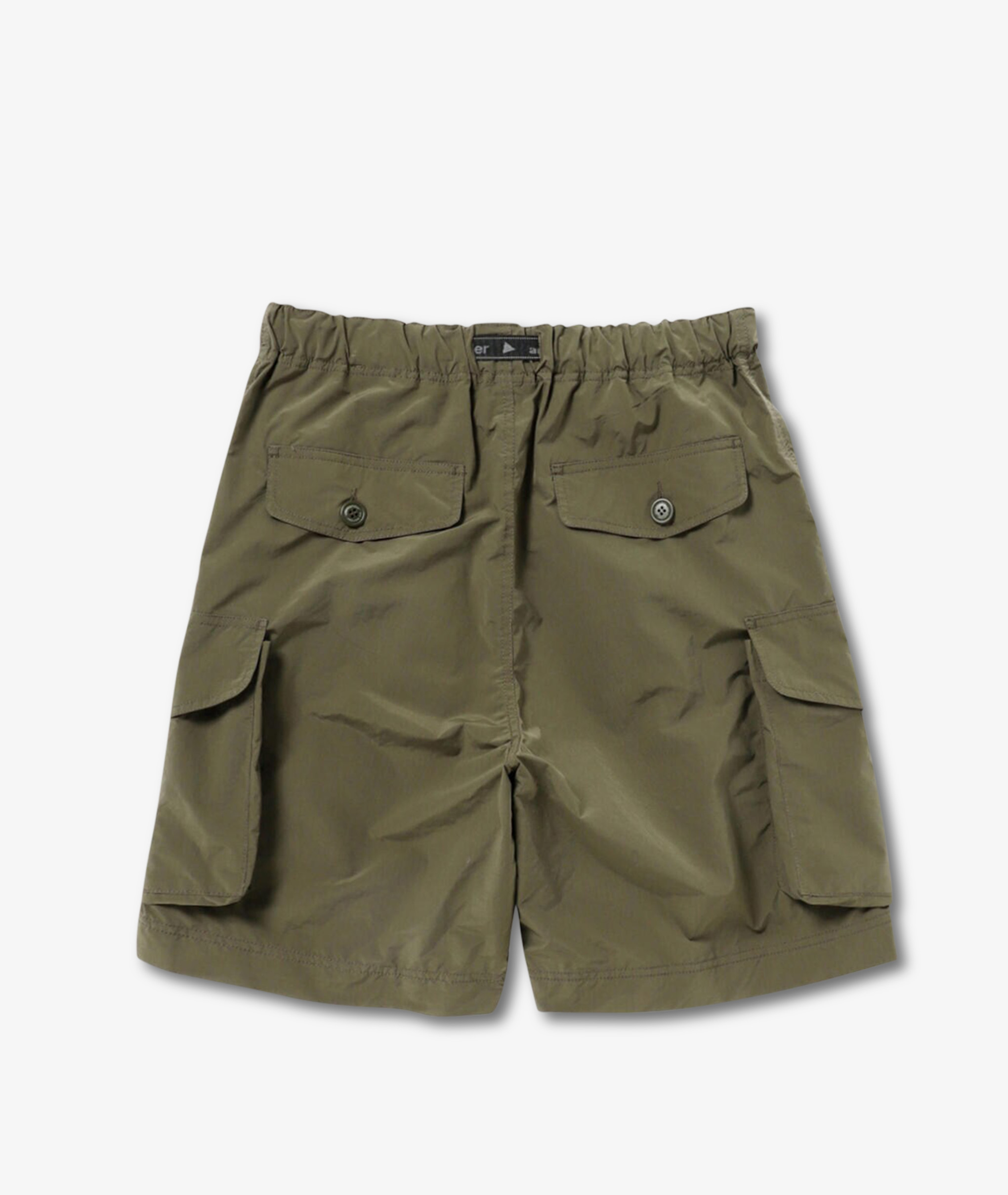 Norse Store Shipping Worldwide And Wander Oversized Cargo Short Pants Khaki
