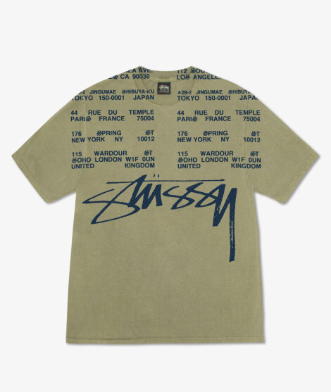 Stüssy - Locations Pig. Dyed Tee