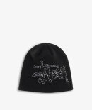Buy Stussy Stitch Basic Logo Skullcap 'Black' - 1321202 BLAC