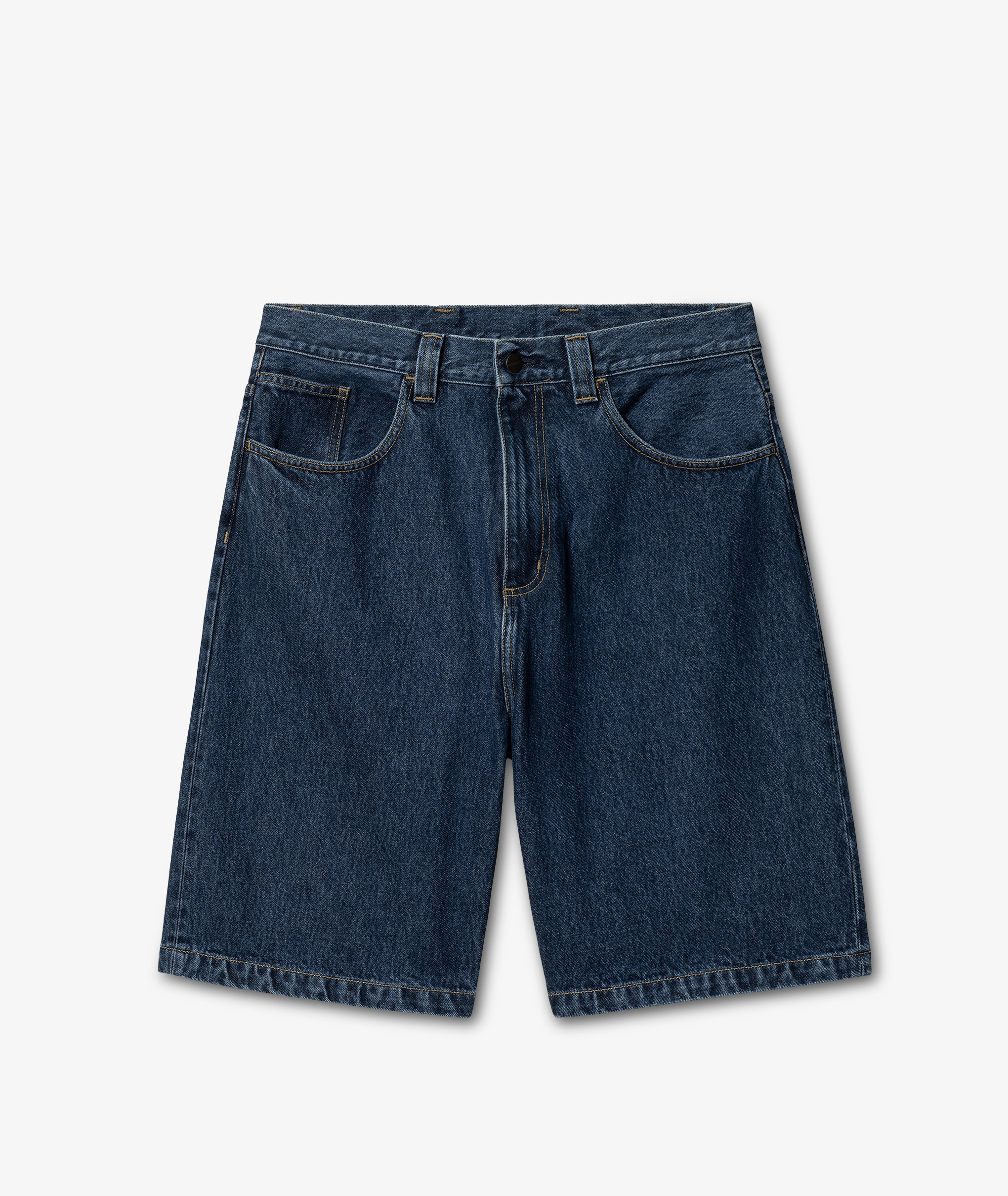 Norse Store  Shipping Worldwide - Carhartt WIP Brandon Short - BLUE STONE  WASHED