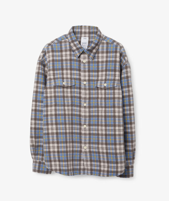 Visvim - PIONEER KHADI CHECK L/S