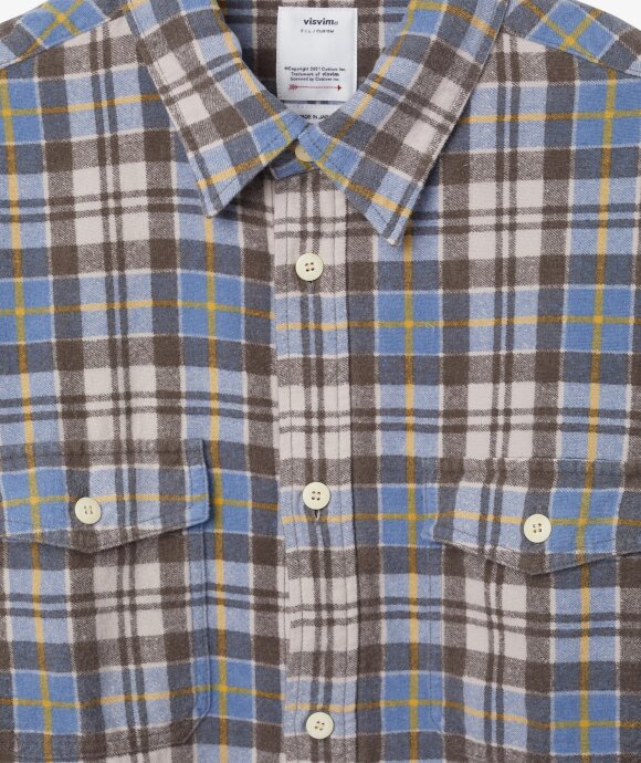 Visvim - PIONEER KHADI CHECK L/S