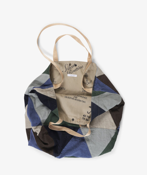 Engineered Garments - Corduroy Patchwork Carry All Tote