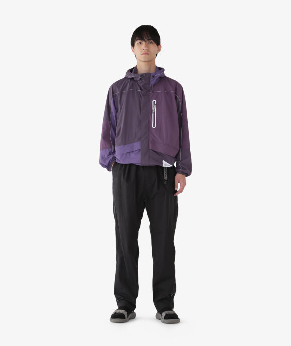 Gramicci - And Wander PATCHWORK WIND HOODIE