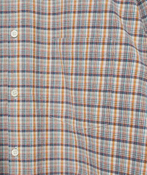 nanamica - Cotton Silk Euro Check Shirt