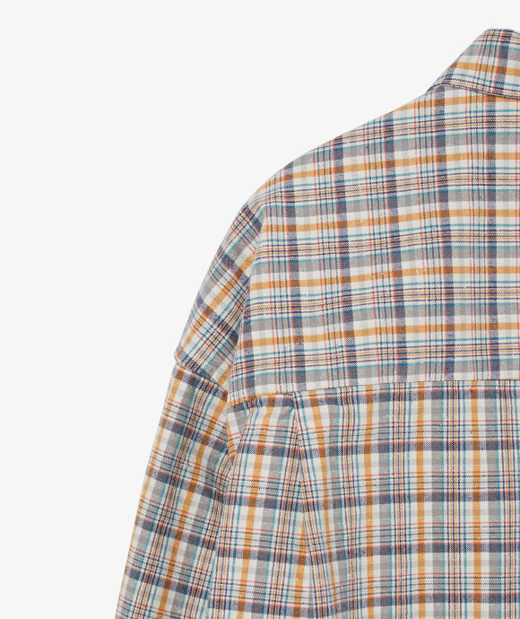 nanamica - Cotton Silk Euro Check Shirt