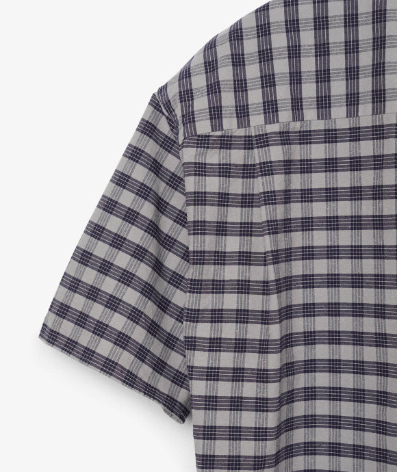 nanamica - Cotton Silk PALAKA Check S/S Shirt