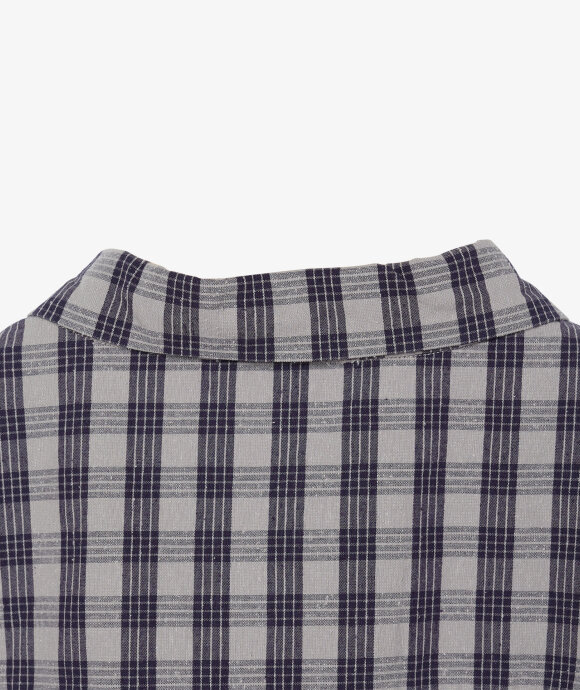 nanamica - Cotton Silk PALAKA Check S/S Shirt