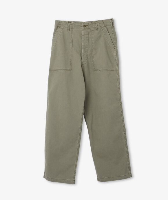 orSlow - Herringbone Summer Fatigue Pants