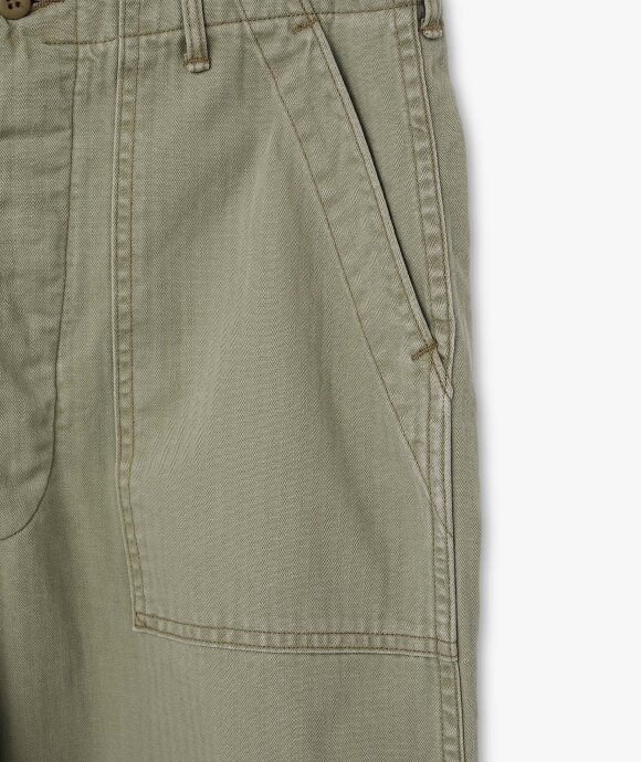 orSlow - Herringbone Summer Fatigue Pants